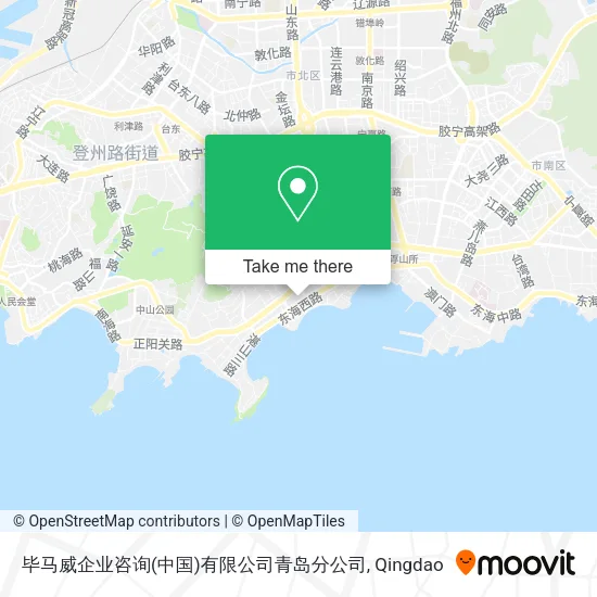毕马威企业咨询(中国)有限公司青岛分公司 map