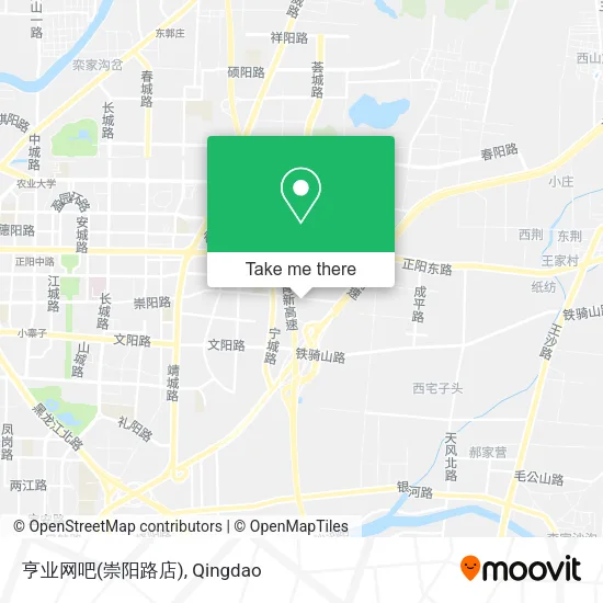 亨业网吧(崇阳路店) map