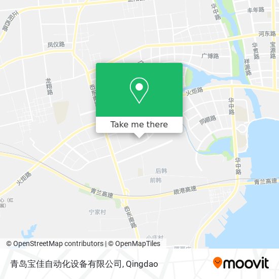 青岛宝佳自动化设备有限公司 map