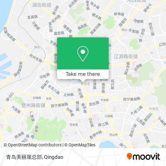 青岛美丽屋总部 map