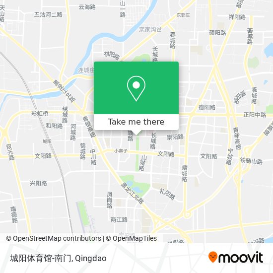 城阳体育馆-南门 map
