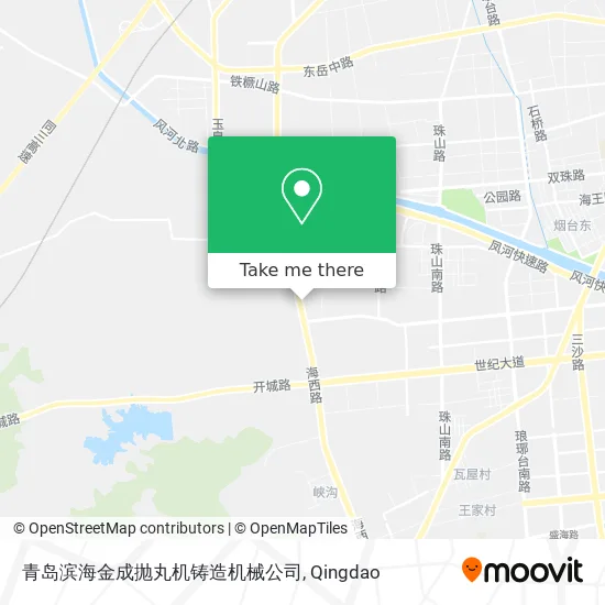 青岛滨海金成抛丸机铸造机械公司 map