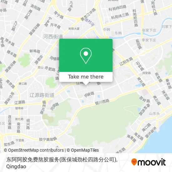 东阿阿胶免费熬胶服务(医保城劲松四路分公司) map
