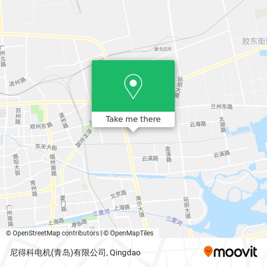 尼得科电机(青岛)有限公司 map