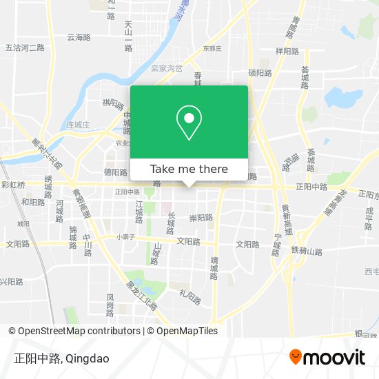 正阳中路 map