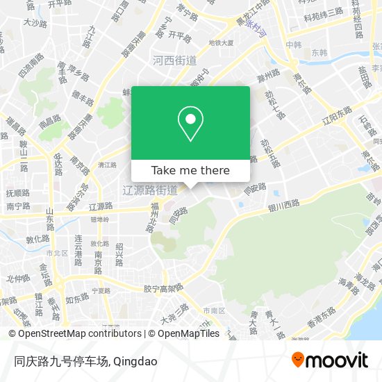 同庆路九号停车场 map