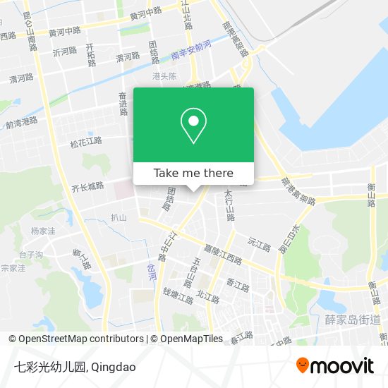 七彩光幼儿园 map