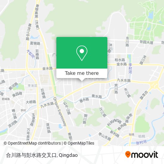 合川路与彭水路交叉口 map