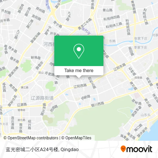 蓝光密城二小区A24号楼 map
