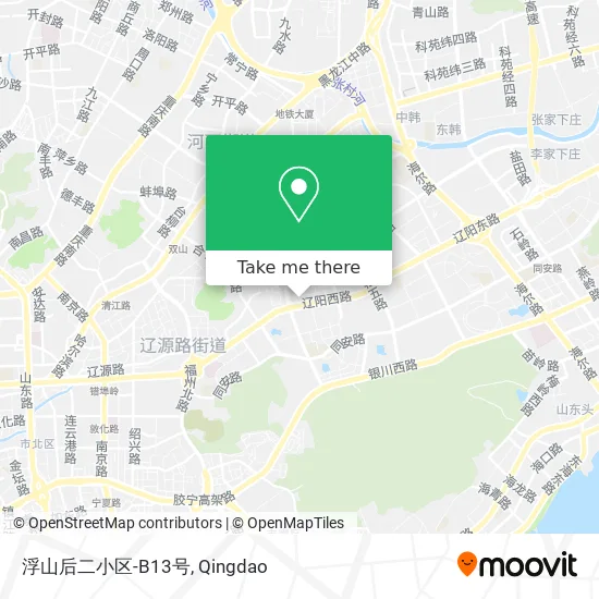 浮山后二小区-B13号 map