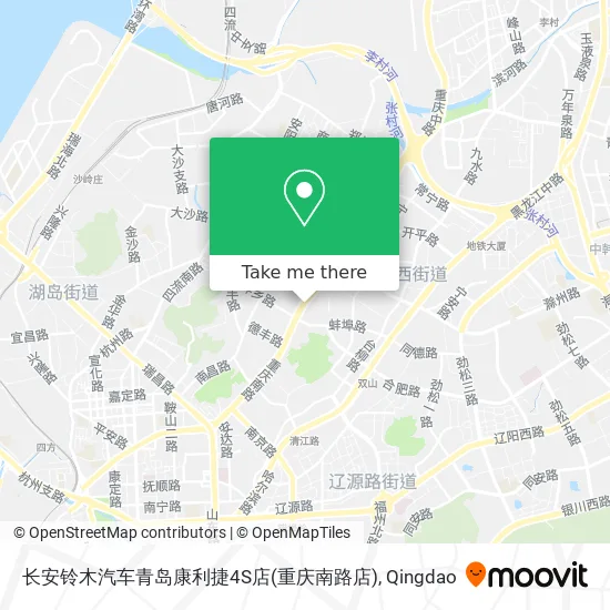长安铃木汽车青岛康利捷4S店(重庆南路店) map