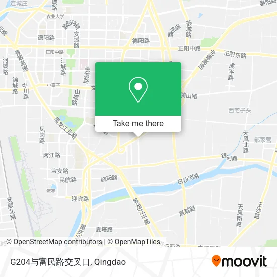 G204与富民路交叉口 map