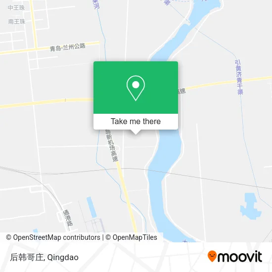 后韩哥庄 map