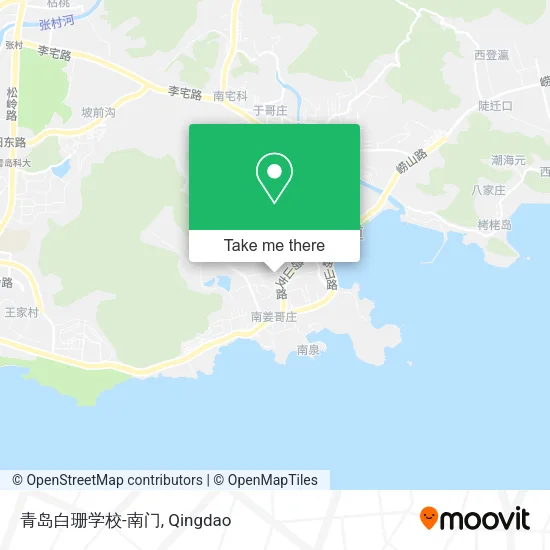 青岛白珊学校-南门 map