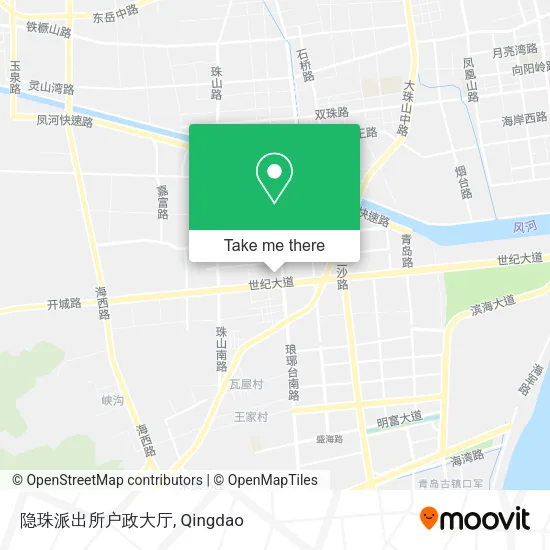 隐珠派出所户政大厅 map