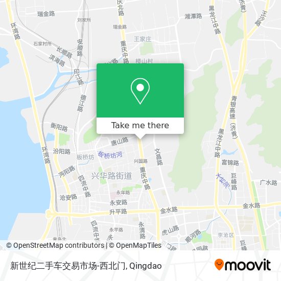 新世纪二手车交易市场-西北门 map