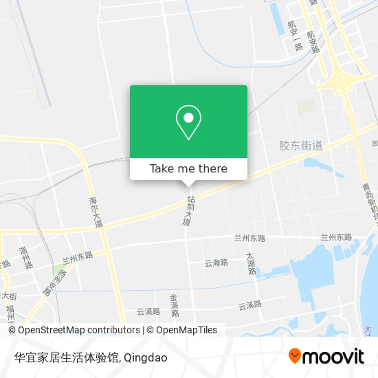华宜家居生活体验馆 map