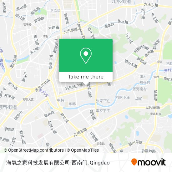 海氧之家科技发展有限公司-西南门 map