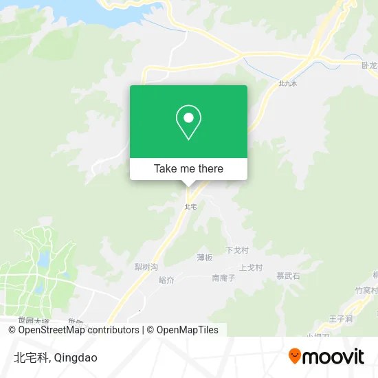 北宅科 map
