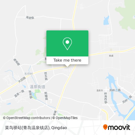 菜鸟驿站(青岛温泉镇店) map