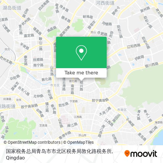 国家税务总局青岛市市北区税务局敦化路税务所 map