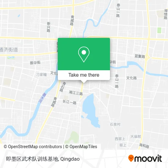 即墨区武术队训练基地 map