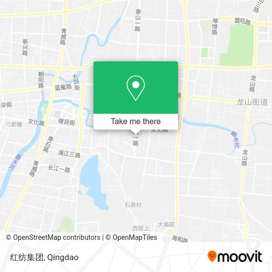 红纺集团 map