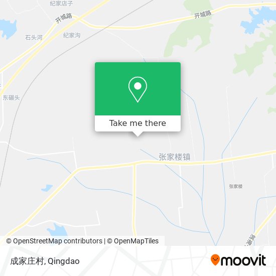 成家庄村 map