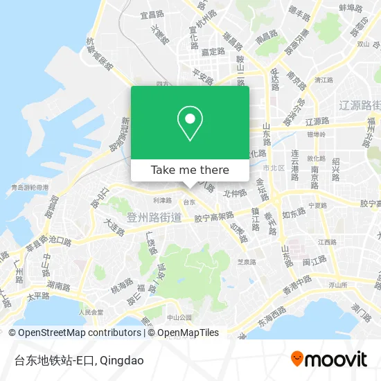 台东地铁站-E口 map