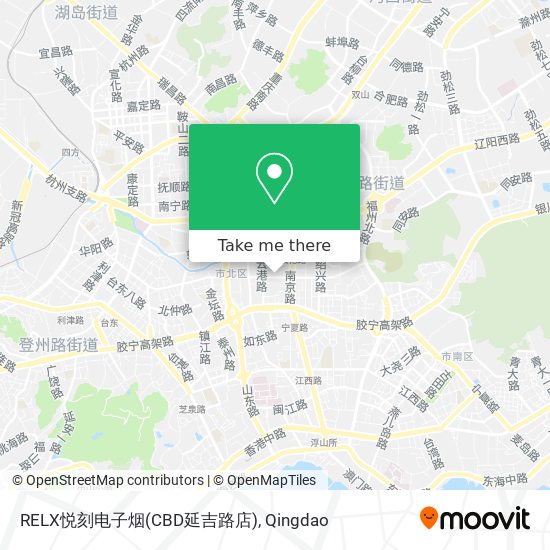 RELX悦刻电子烟(CBD延吉路店) map