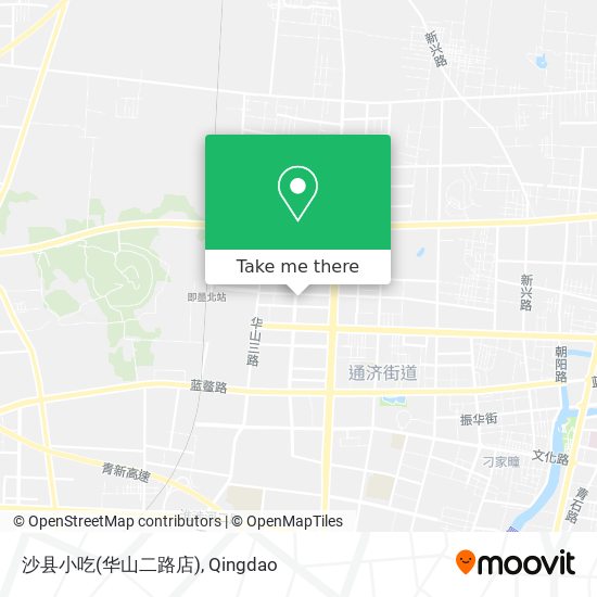 沙县小吃(华山二路店) map