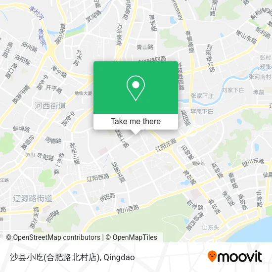 沙县小吃(合肥路北村店) map