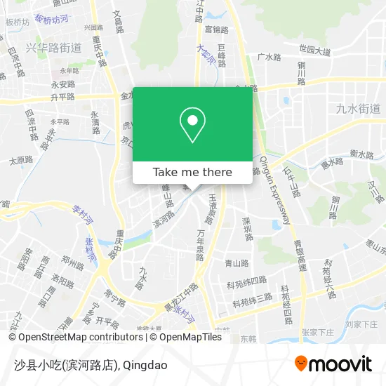 沙县小吃(滨河路店) map