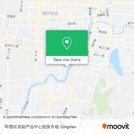 即墨区农副产品中心批发市场 map