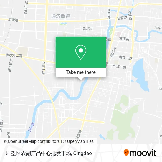即墨区农副产品中心批发市场 map