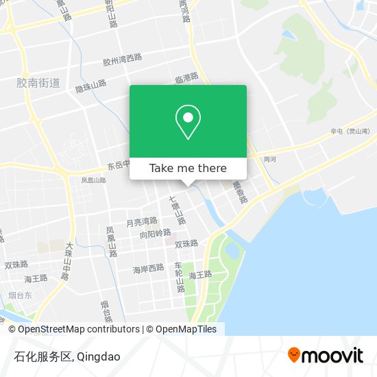 石化服务区 map