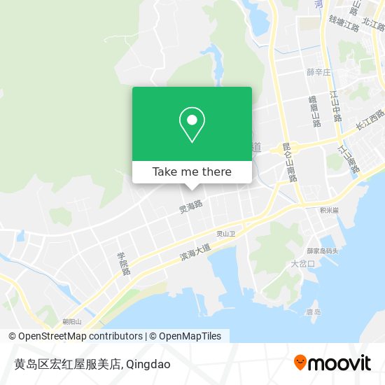 黄岛区宏红屋服美店 map