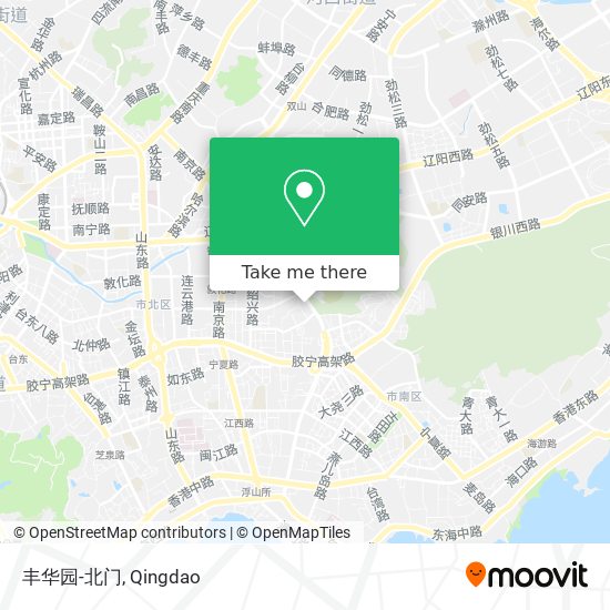 丰华园-北门 map