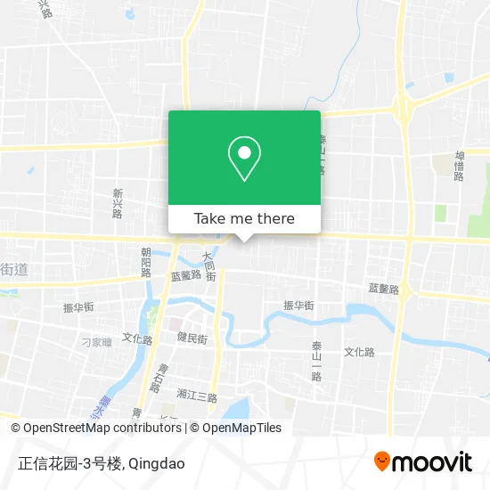 正信花园-3号楼 map