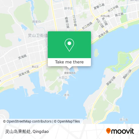 灵山岛乘船处 map