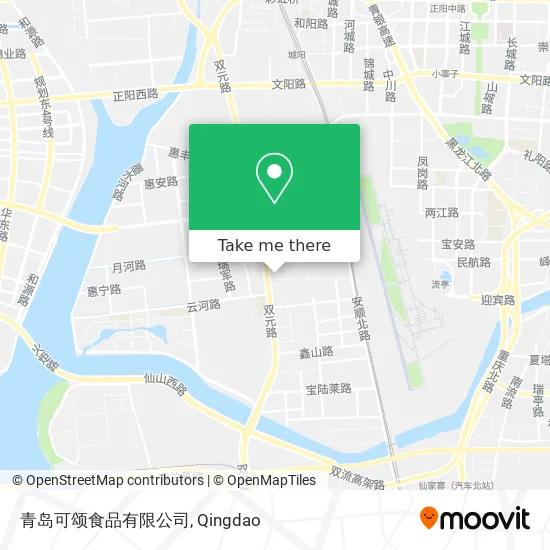 青岛可颂食品有限公司 map