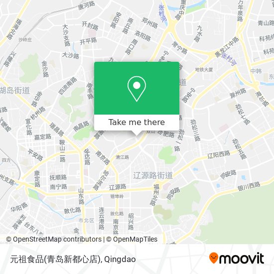 元祖食品(青岛新都心店) map
