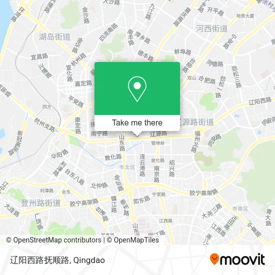 辽阳西路抚顺路 map