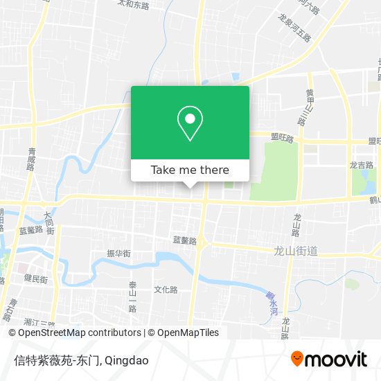 信特紫薇苑-东门 map