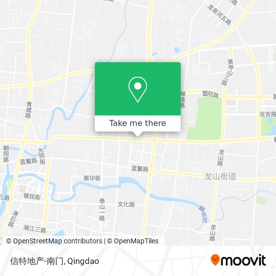 信特地产-南门 map