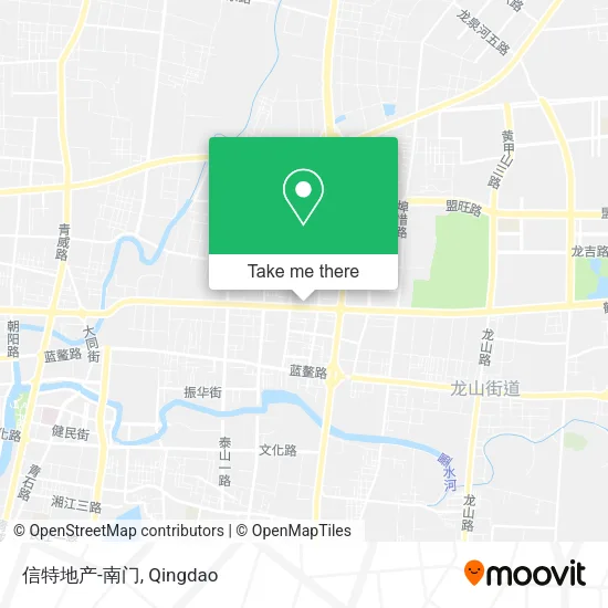 信特地产-南门 map
