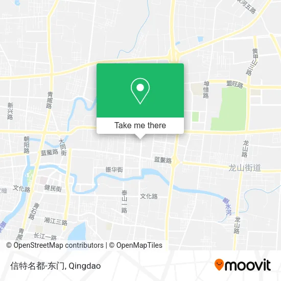 信特名都-东门 map