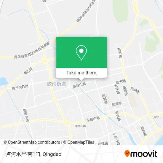 卢河水岸-南1门 map
