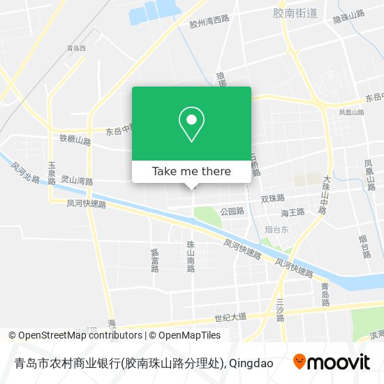 青岛市农村商业银行(胶南珠山路分理处) map