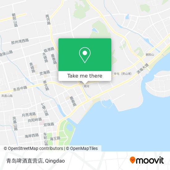 青岛啤酒直营店 map